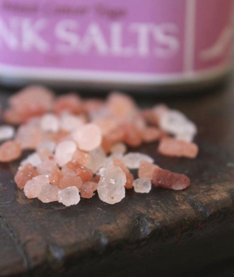Breast Cancer Therapeutic Pink Salt Crystals